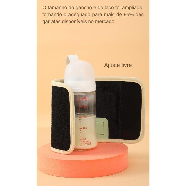 Capa Térmica USB para Mamadeira BabySnug – Aquecedor Portátil, Ajustável, com Display Digital e Temperatura Controlada para Bebês