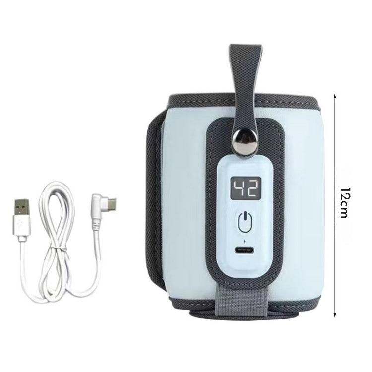 Porta Mamadeira Aquecedor USB WarmHug – Aquecimento Rápido, Design Ajustável e 5 Níveis de Temperatura Personalizados