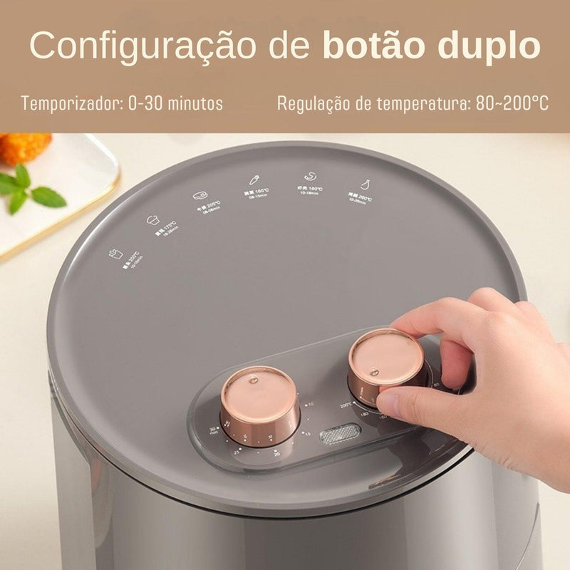 Airfryer Simplus - Fritadeira Elétrica Sem Óleo 3,5L com 6 Funções Predefinidas