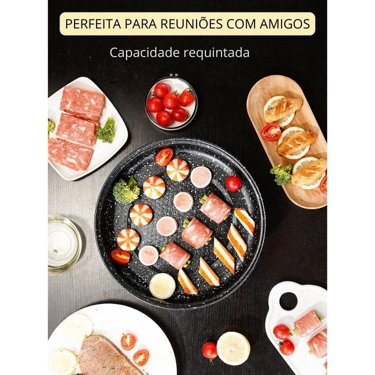 Panela Elétrica ChefMate – Antiaderente, com 2 Níveis de Potência e Proteção Contra Superaquecimento