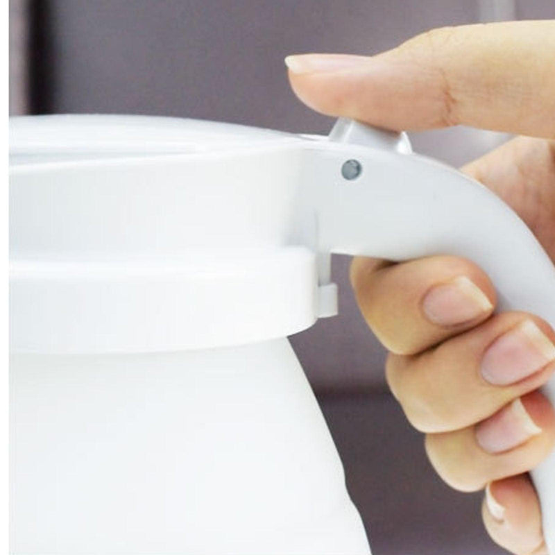 Chaleira Elétrica Dobrável FlexiKettle - 600ml, Garrafa de Silicone, Compacta para Viagens e Uso Doméstico