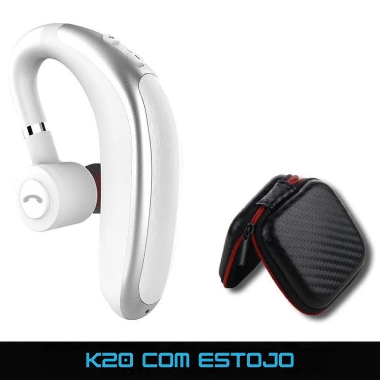 Fone de Ouvido Bluetooth 5.0 VAORLO - Cancelamento de Ruído, Microfone Integrado, Conexão com 2 Dispositivos, Resistente à Água e Ideal para Esportes e Chamadas