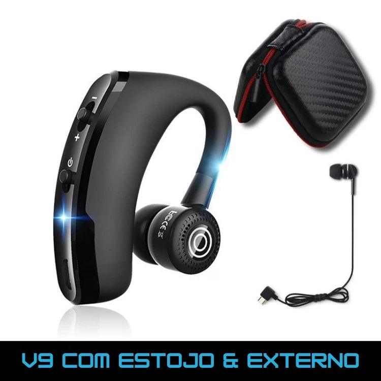 Fone de Ouvido Bluetooth 5.0 VAORLO - Cancelamento de Ruído, Microfone Integrado, Conexão com 2 Dispositivos, Resistente à Água e Ideal para Esportes e Chamadas