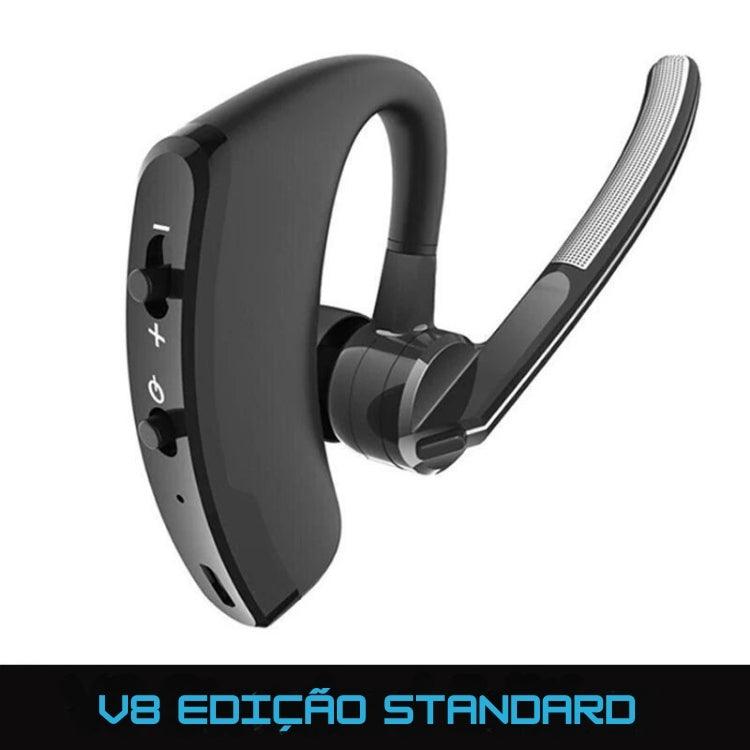 Fone de Ouvido Bluetooth 5.0 VAORLO - Cancelamento de Ruído, Microfone Integrado, Conexão com 2 Dispositivos, Resistente à Água e Ideal para Esportes e Chamadas
