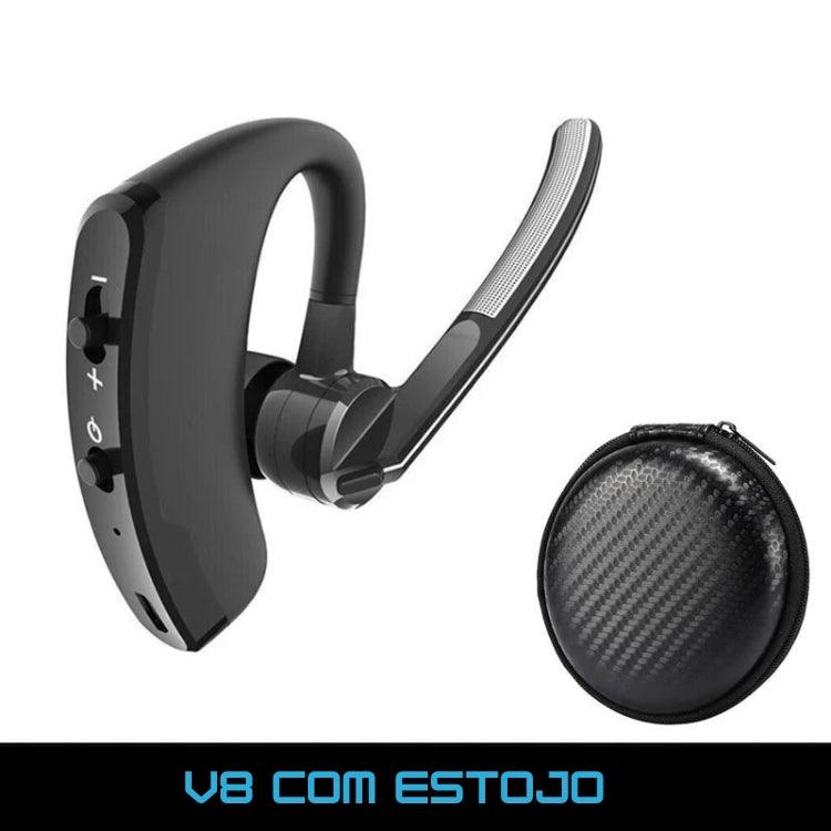 Fone de Ouvido Bluetooth 5.0 VAORLO - Cancelamento de Ruído, Microfone Integrado, Conexão com 2 Dispositivos, Resistente à Água e Ideal para Esportes e Chamadas
