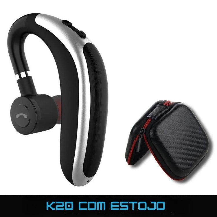 Fone de Ouvido Bluetooth 5.0 VAORLO - Cancelamento de Ruído, Microfone Integrado, Conexão com 2 Dispositivos, Resistente à Água e Ideal para Esportes e Chamadas