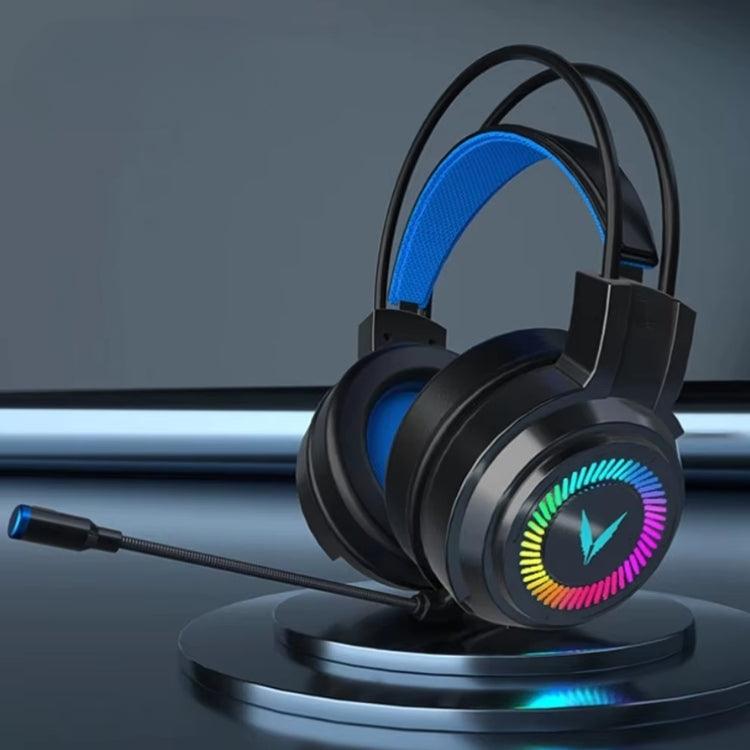 Fone de Ouvido Gamer com Som Surround 7.1, Fio, Microfone, Cancelamento de Ruído e Luzes LED Coloridas