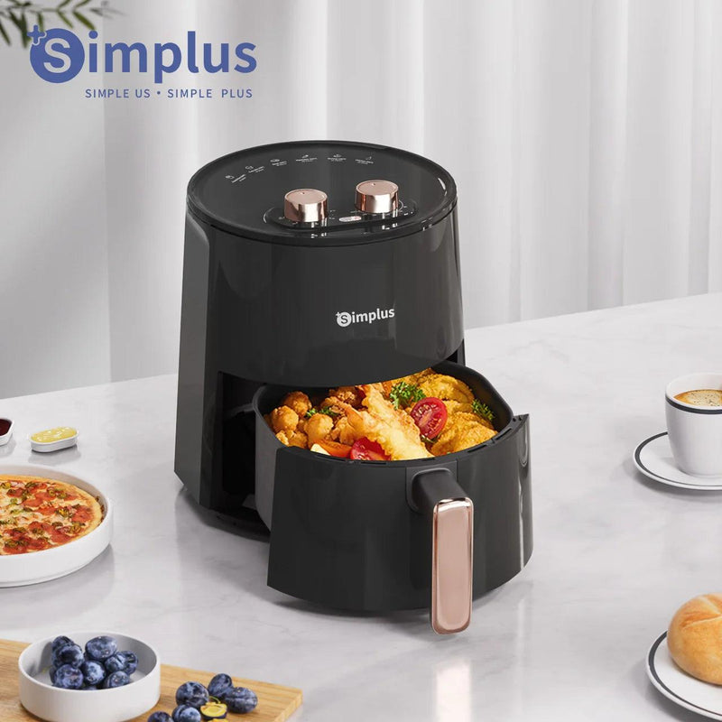 Airfryer Simplus - Fritadeira Elétrica Sem Óleo 3,5L com 6 Funções Predefinidas