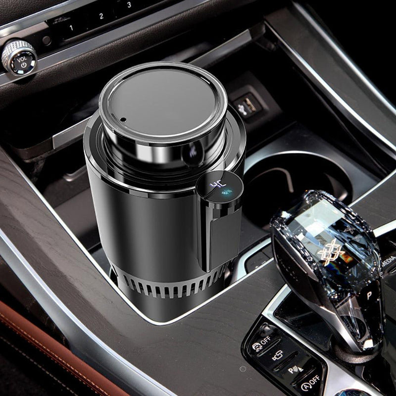 Porta-Copos Automotivo Aquece/Gela DualPro – Esquenta e Refrigera Bebidas no Carro com Controle Touch