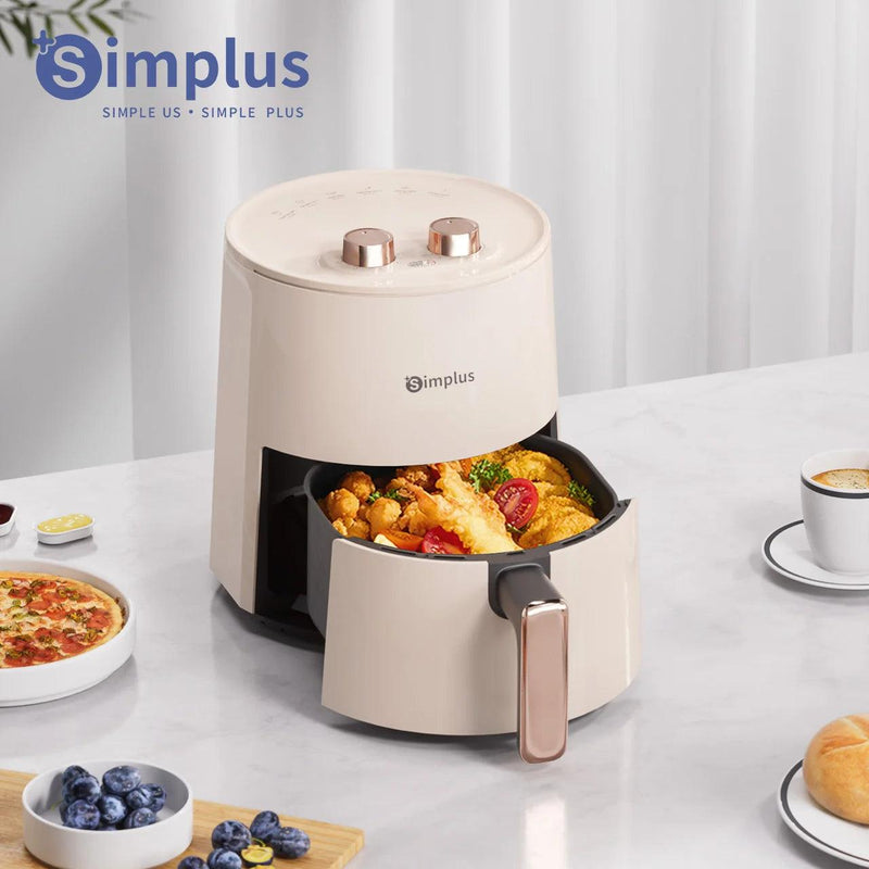 Airfryer Simplus - Fritadeira Elétrica Sem Óleo 3,5L com 6 Funções Predefinidas